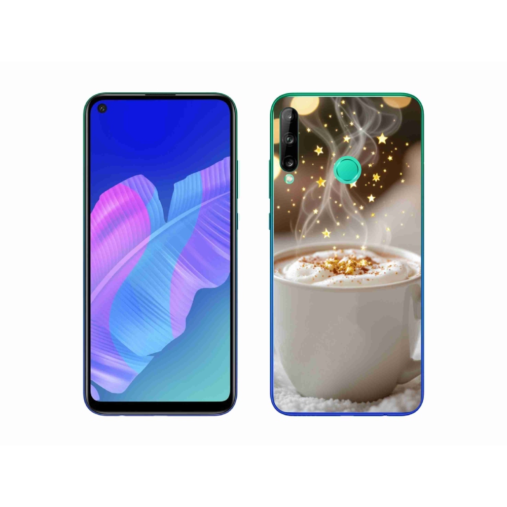 Gél borítás mmCase a Huawei P40 Lite E-n - Karácsonyi forró ital