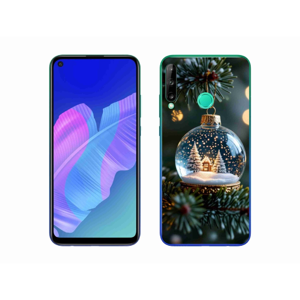 Gél borítás mmCase a Huawei P40 Lite E - Karácsonyi gömbökhöz 2