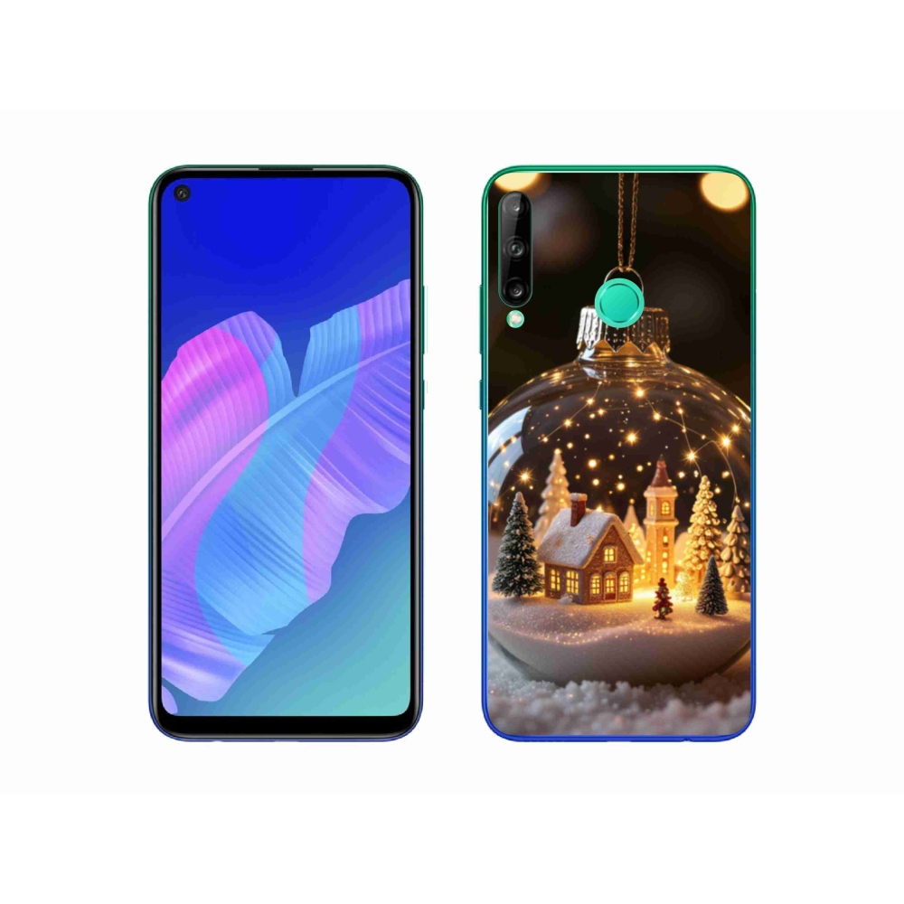 Gél borítás mmCase a Huawei P40 Lite E - Karácsonyi gömbök 3