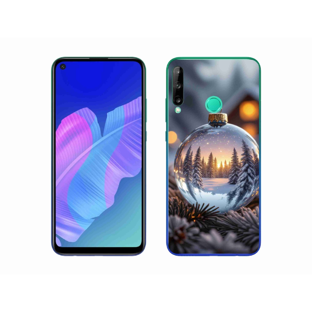Gél borítás mmCase a Huawei P40 Lite E számára - karácsonyi dekoráció