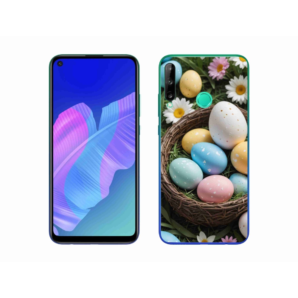 Gél borítás mmCase a Huawei P40 Lite E - Húsvéti tojások 2