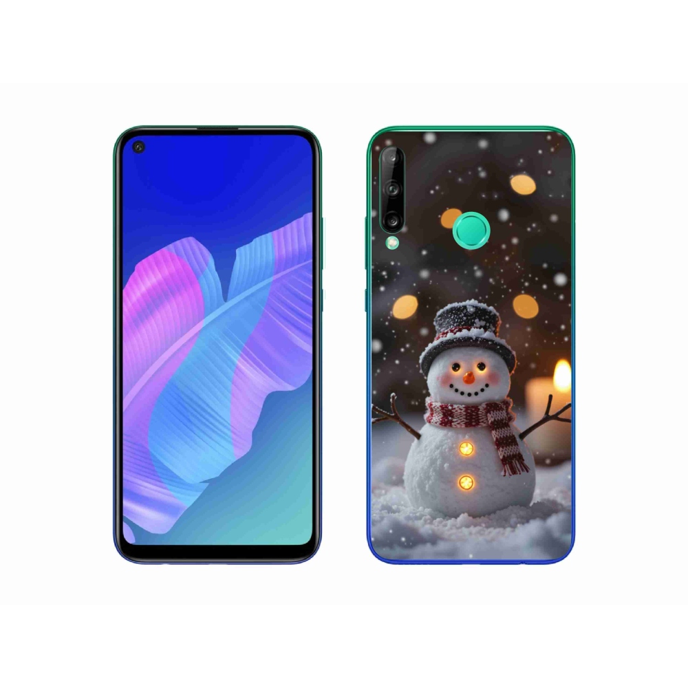 mmCase gél tok a Huawei P40 Lite E-hez – vidám hóember