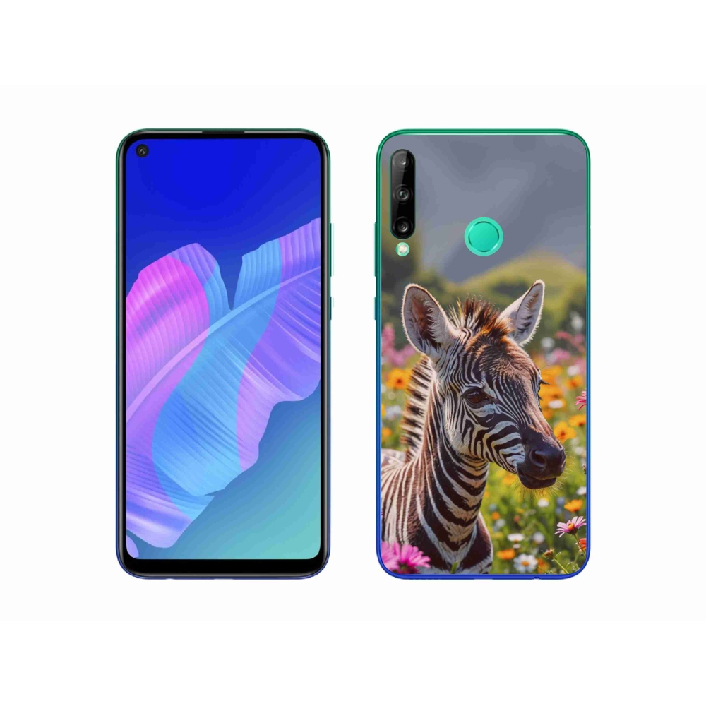 mmCase gél tok a Huawei P40 Lite E-hez – zebra a réten