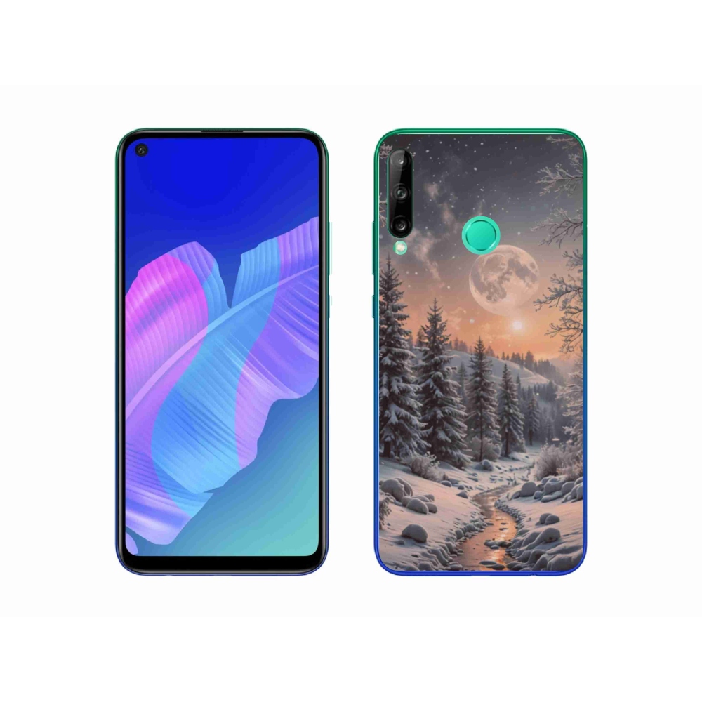 Gél borítás mmCase a Huawei P40 Lite E - téli táj 2