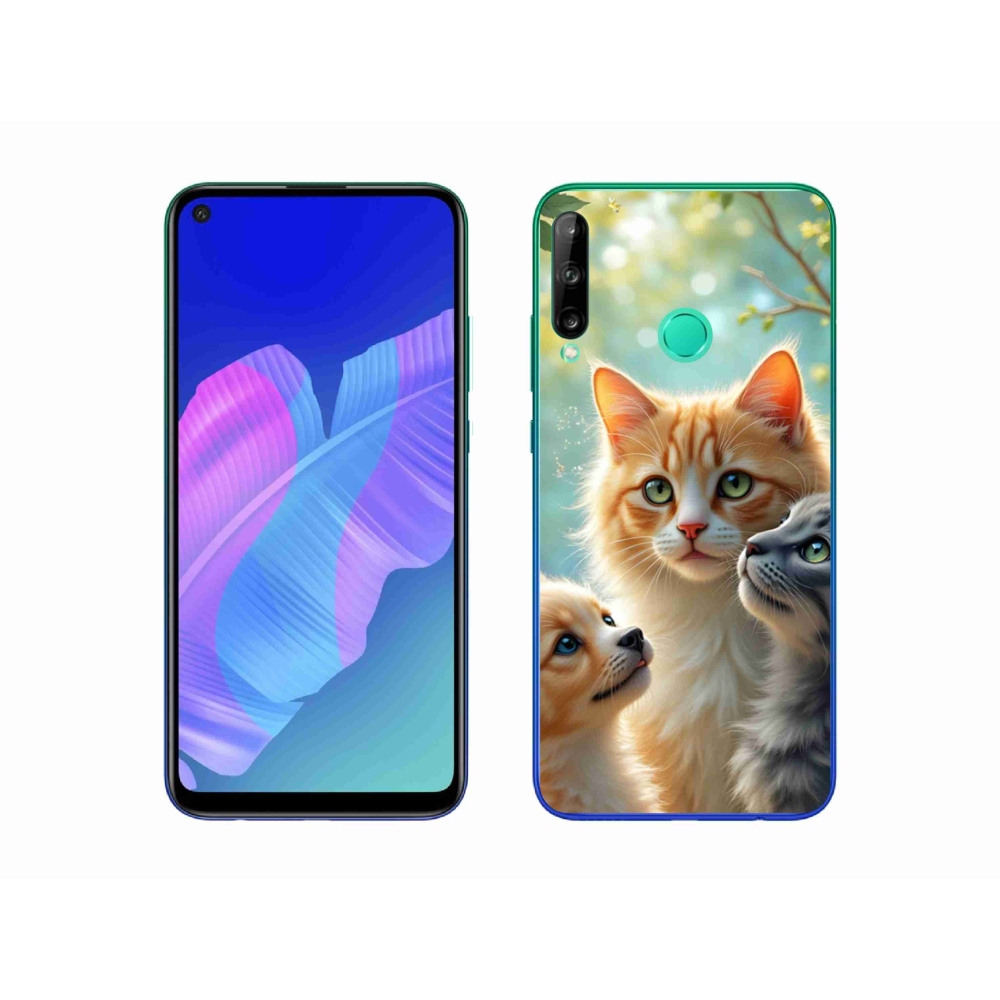 Gél borítás mmCase a Huawei P40 Lite E - állati barátság 2
