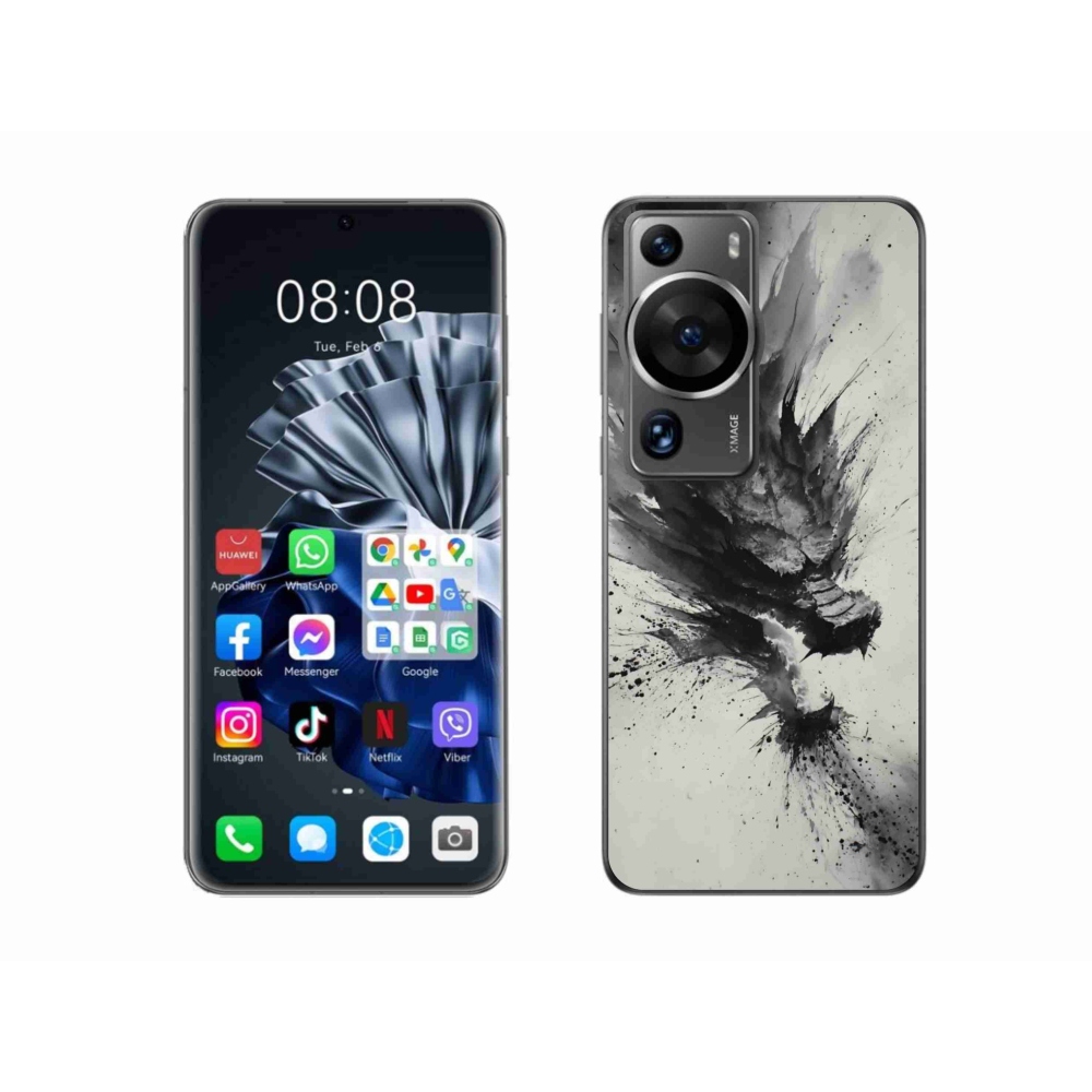 Gél borítás mmCase a Huawei P60 Pro készülékhez - absztrakt motívum 32