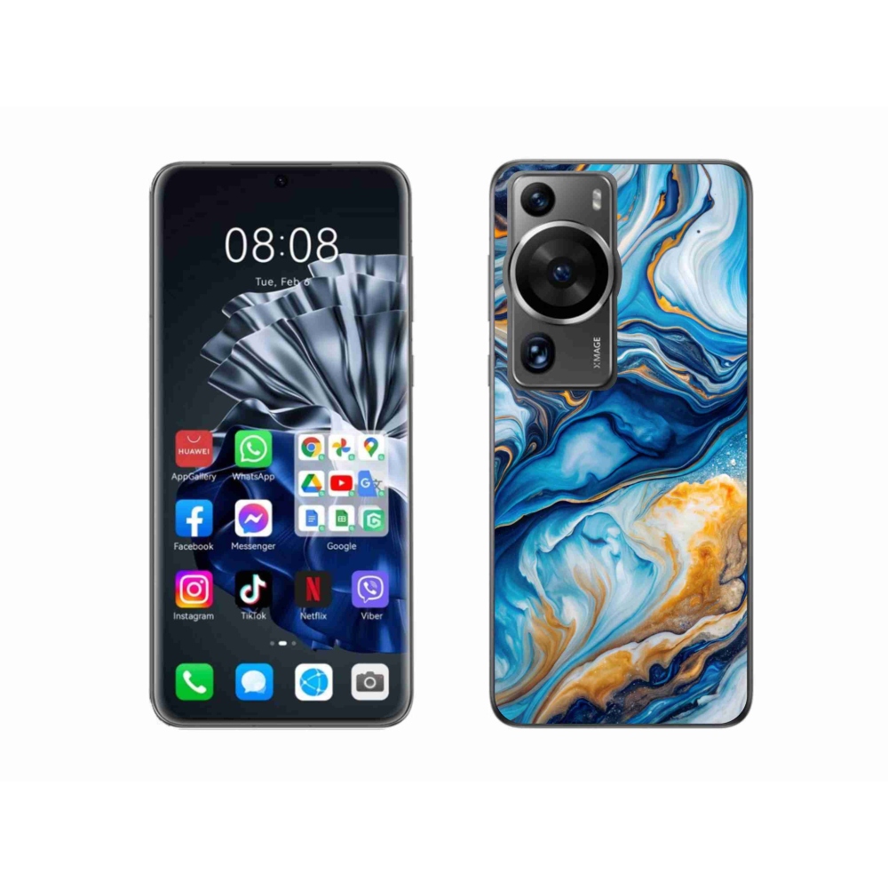 Gél borítás mmCase a Huawei P60 Pro készülékhez - absztrakt motívum 34