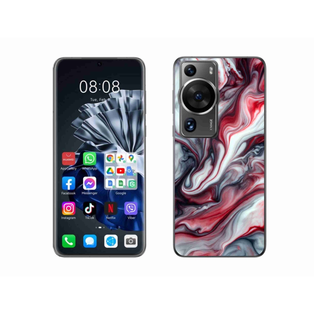 Gél borítás mmCase a Huawei P60 Pro készülékhez - absztrakt motívum 37
