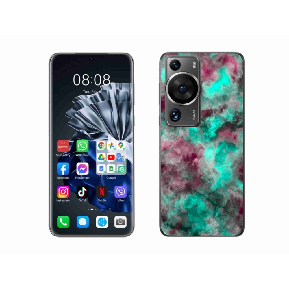 Gél borítás mmCase a Huawei P60 Pro számára - absztrakt motívum 39