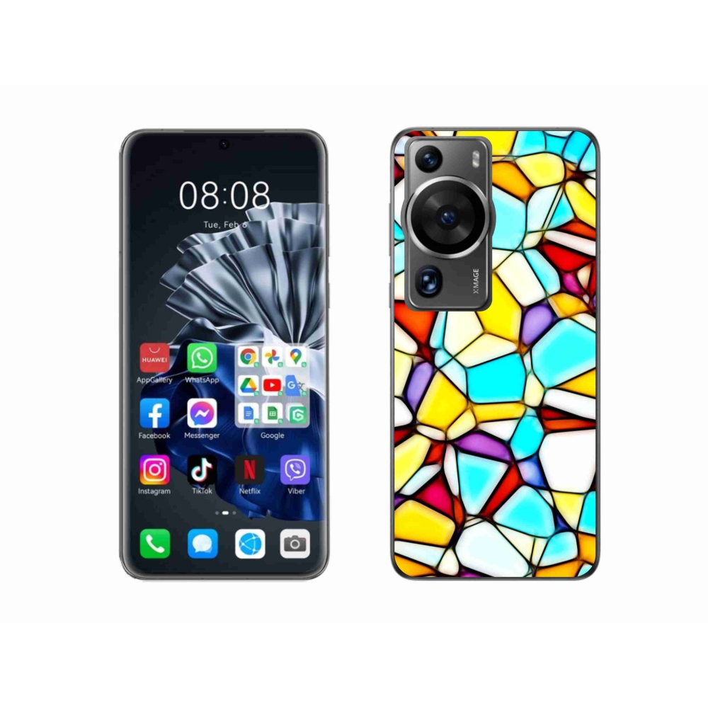 Gél borítás mmCase a Huawei P60 Pro készülékhez - absztrakt motívum 40