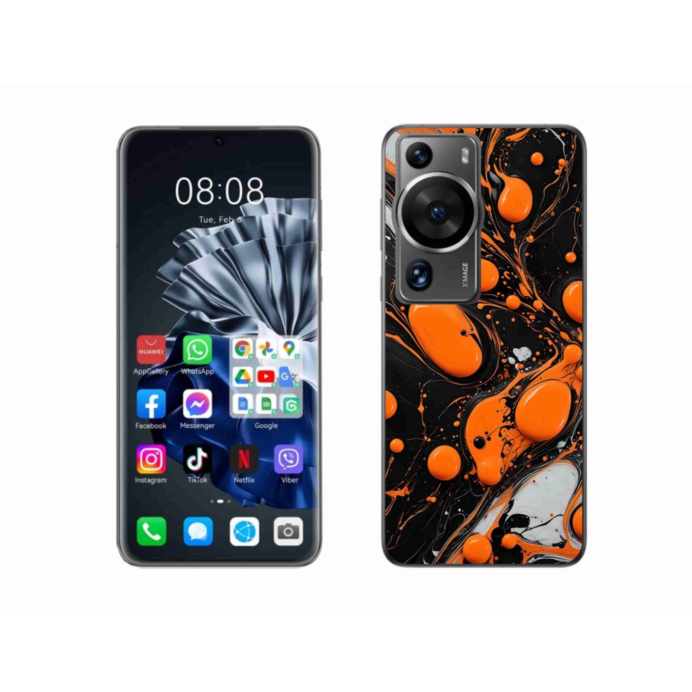 Gél borítás mmCase a Huawei P60 Pro készülékhez - absztrakt motívum 41