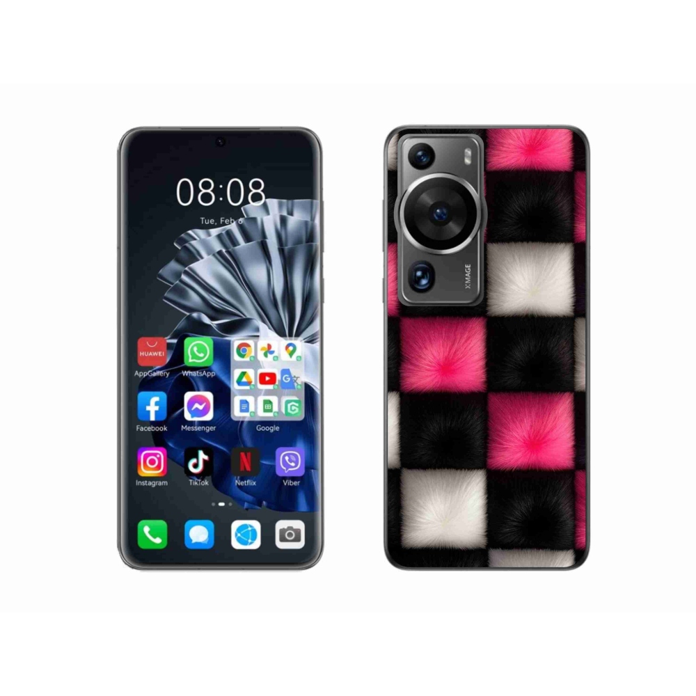 Gél borítás mmCase a Huawei P60 Pro számára - absztrakt motívum 44
