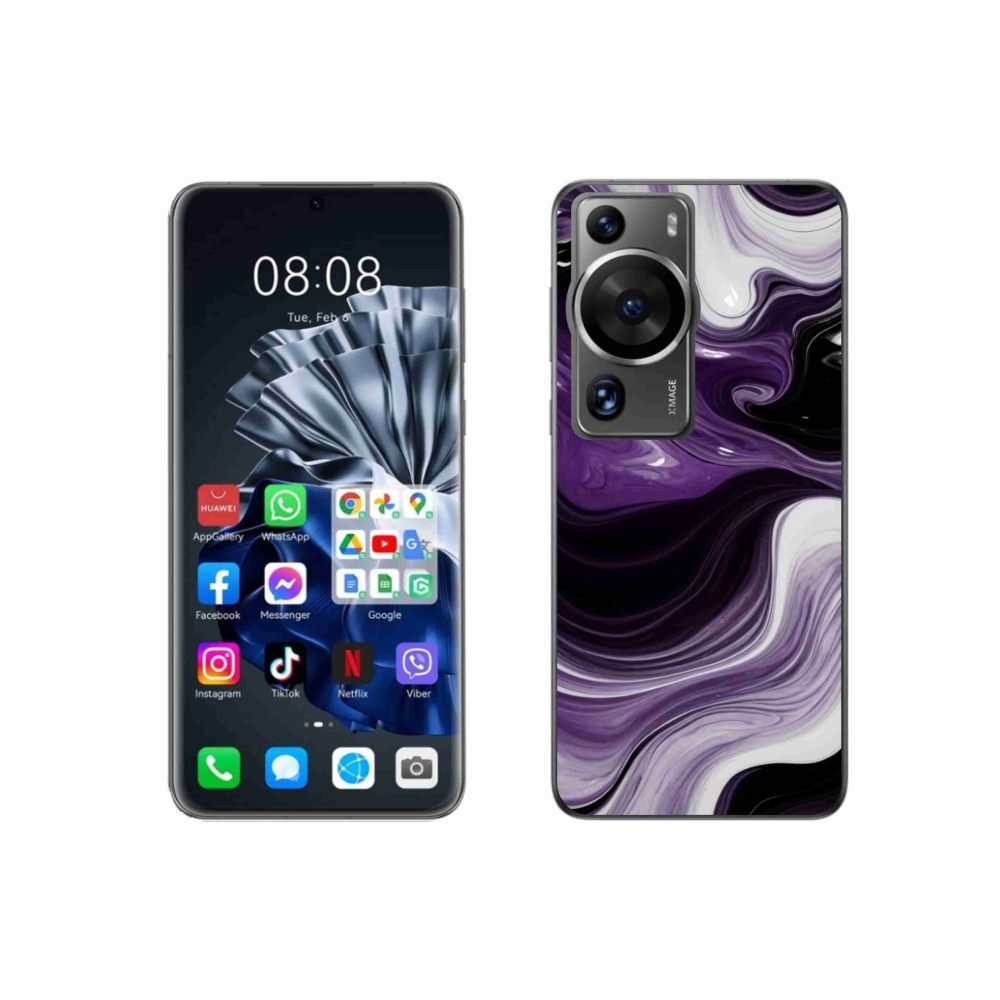 Gél borítás mmCase a Huawei P60 Pro készülékhez - absztrakt motívum 46
