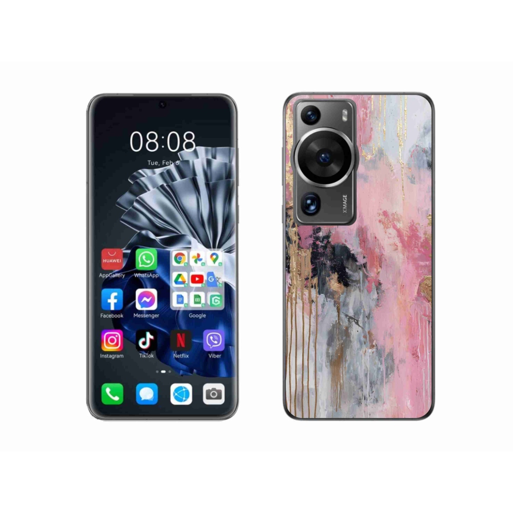 Gél borítás mmCase a Huawei P60 Pro számára - absztrakt motívum 49
