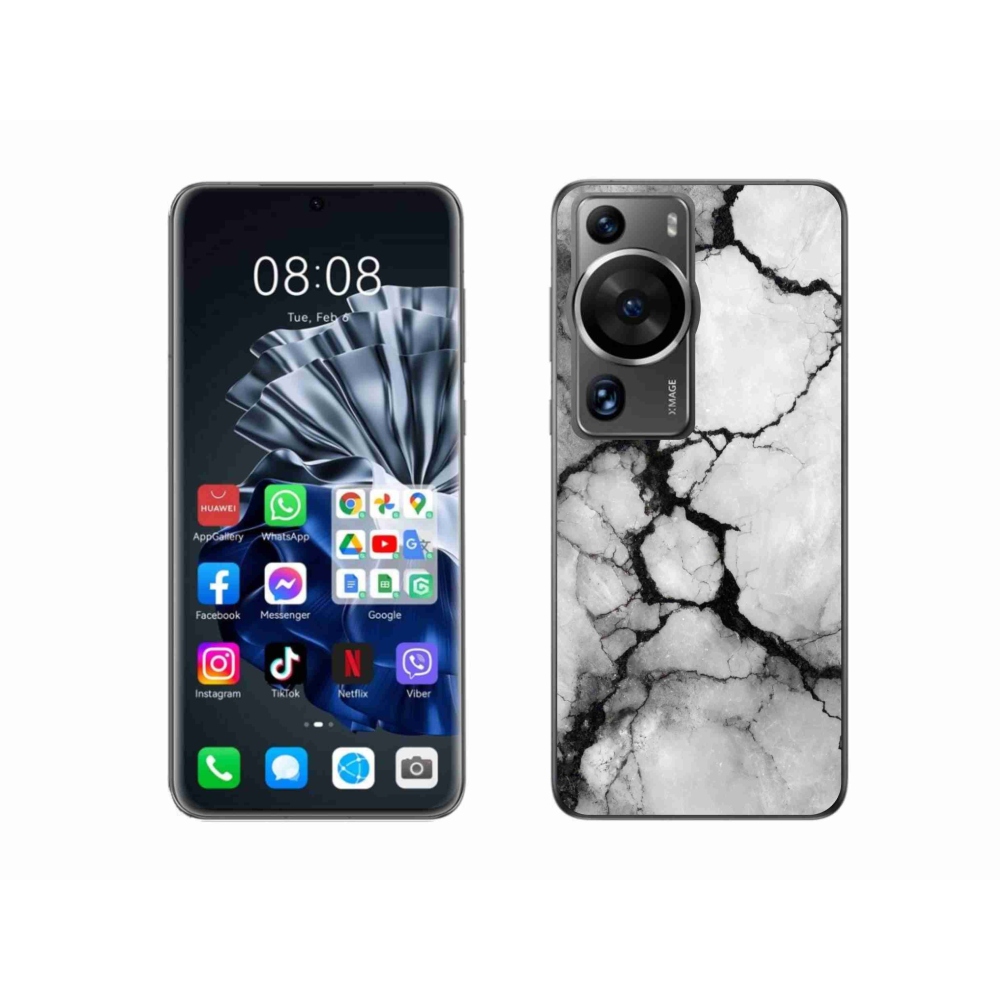 Zselés borítás mmCase a Huawei P60 Pro számára - absztrakt motívum 50
