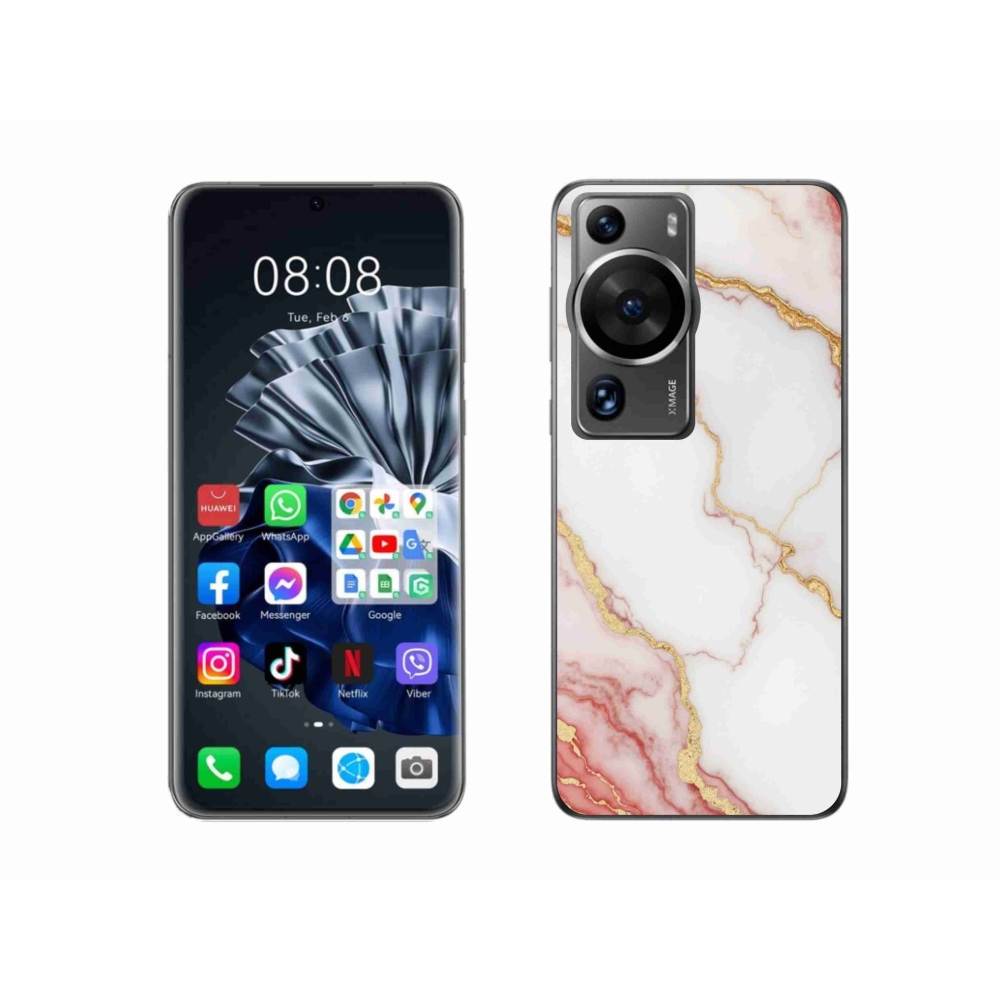 Gél borítás mmCase a Huawei P60 Pro készülékhez - absztrakt motívum 53