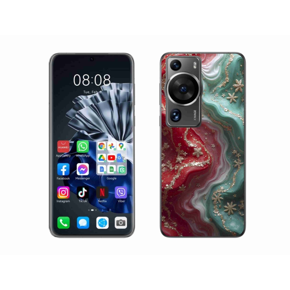 Gél borítás mmCase a Huawei P60 Pro készülékhez - absztrakt motívum 54
