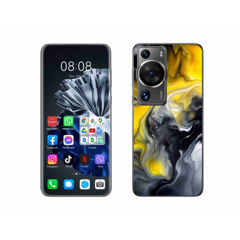 Gél borítás mmCase a Huawei P60 Pro készülékhez - absztrakt motívum 60