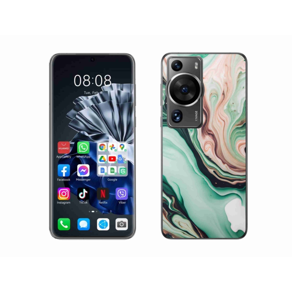 Gél borítás mmCase a Huawei P60 Pro készülékhez - absztrakt motívum 62