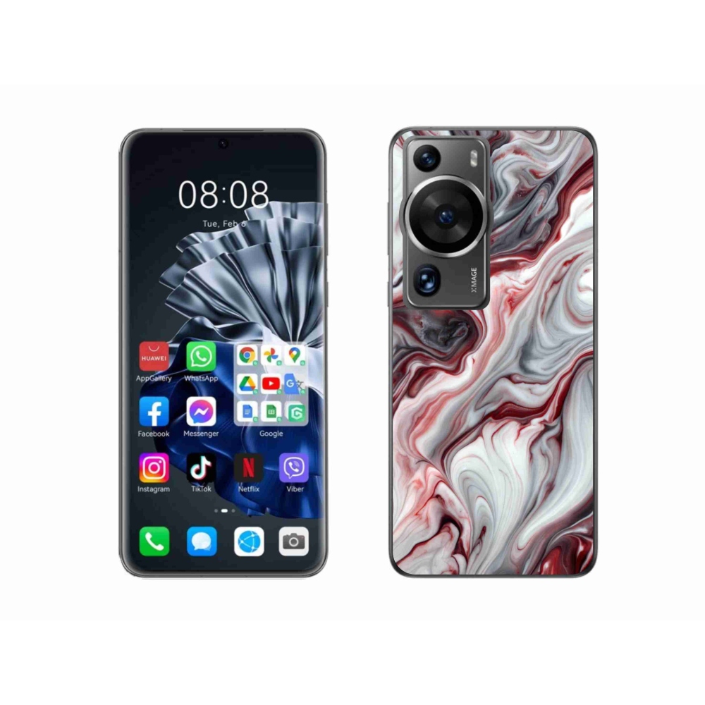 Gél borítás mmCase a Huawei P60 Pro készülékhez - absztrakt motívum 64