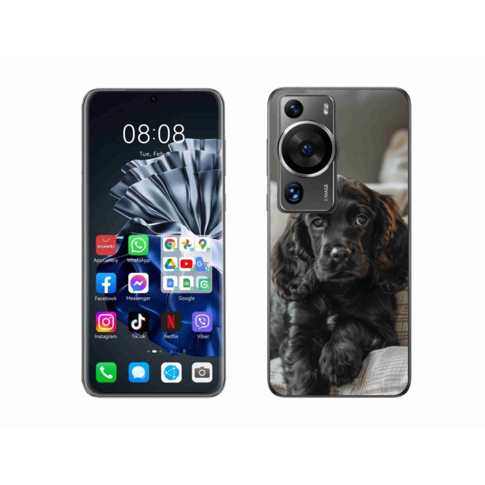 Gél borítás mmCase a Huawei P60 Pro készülékhez - English Cocker Spaniel