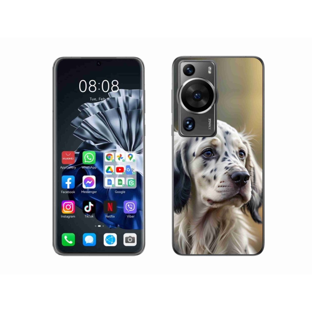 Gél borítás mmCase a Huawei P60 Pro készülékhez - angol szetter