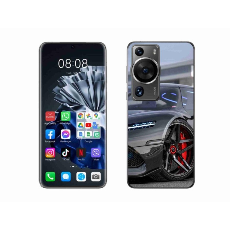 Gél borítás mmCase a Huawei P60 Pro számára - autó 5