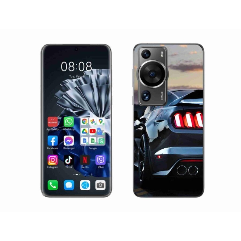 Gél borítás mmCase a Huawei P60 Pro számára - auto 7