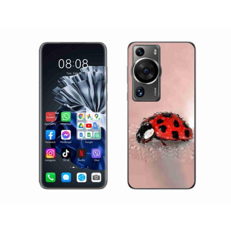 Gél borítás mmCase a Huawei P60 Pro készülékhez - katicabogár