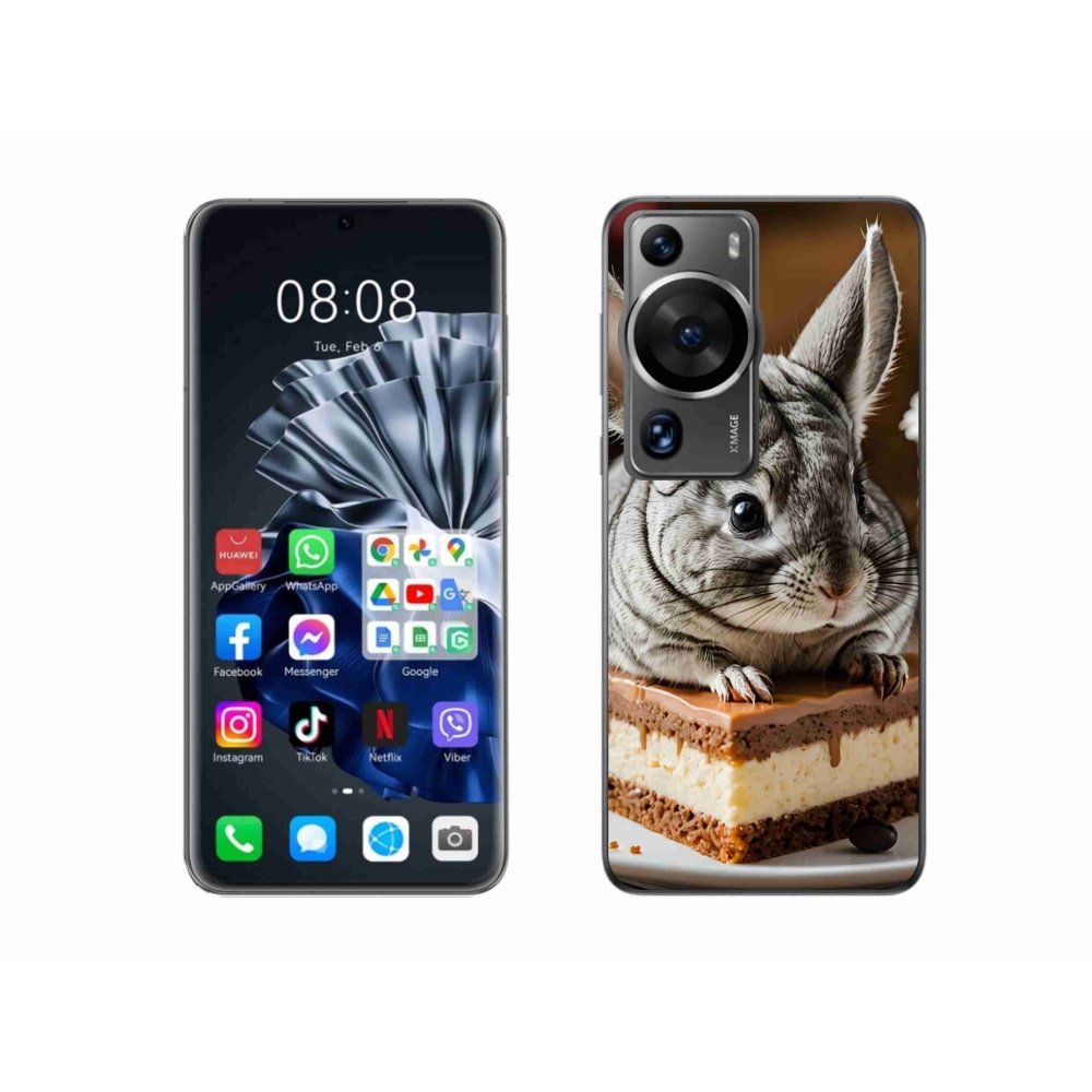 Gél borítás mmCase a Huawei P60 Pro készülékhez - csincsilla