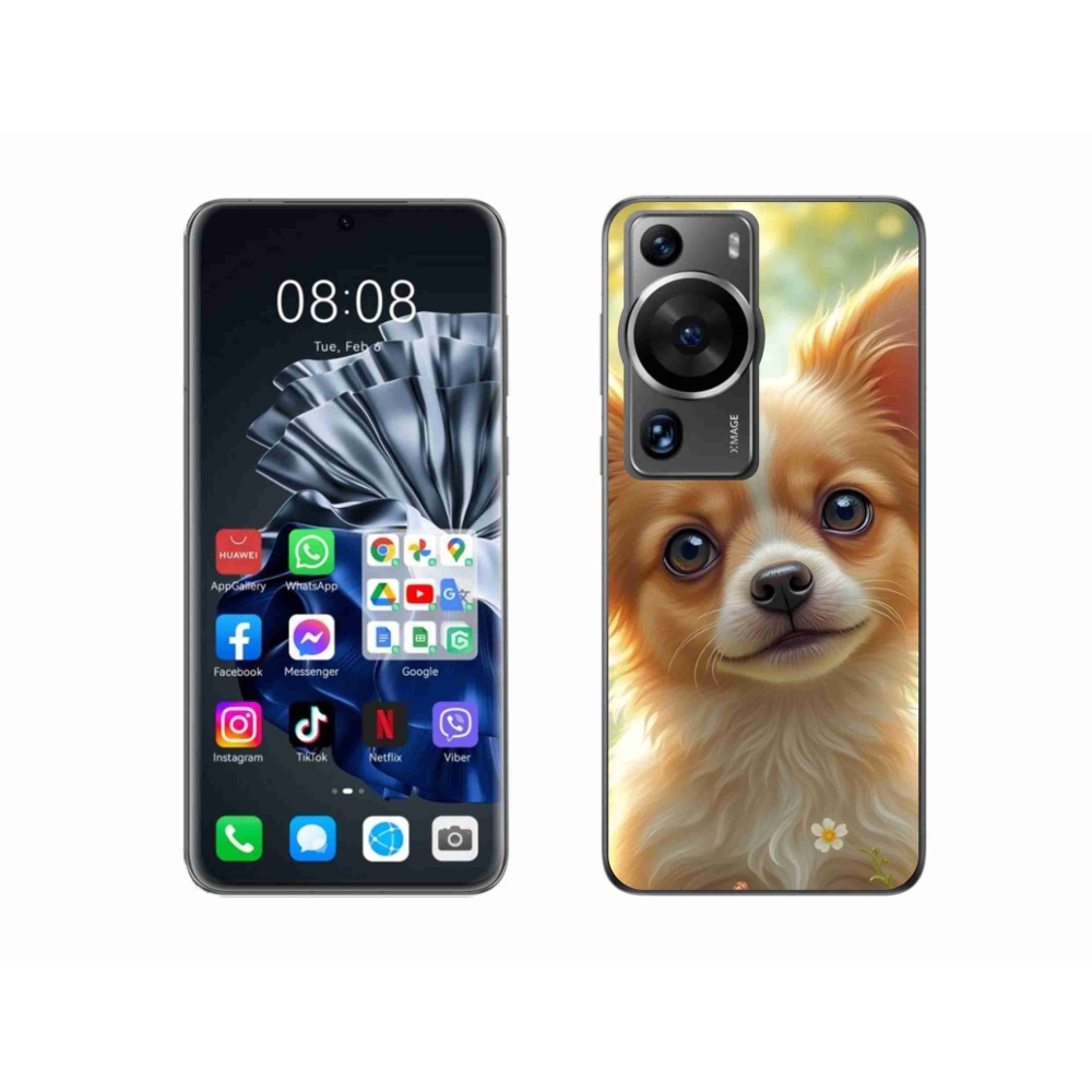 Gél borítás mmCase a Huawei P60 Pro készülékhez - chihuahua 5