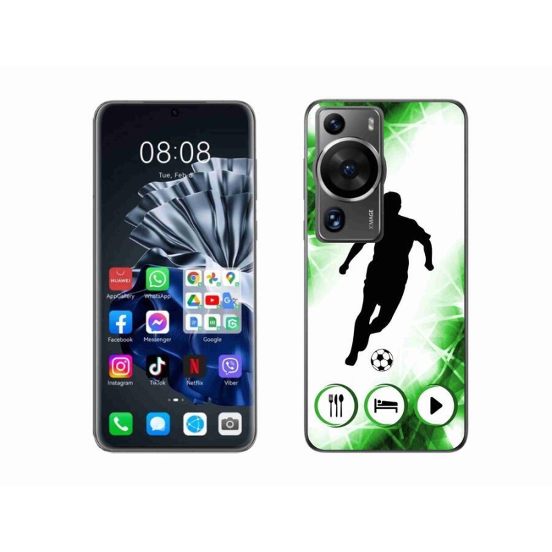 Gél borítás mmCase a Huawei P60 Pro-n - focista