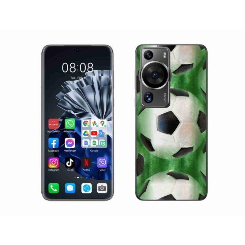 Gél borítás mmCase a Huawei P60 Pro-n - focilabda