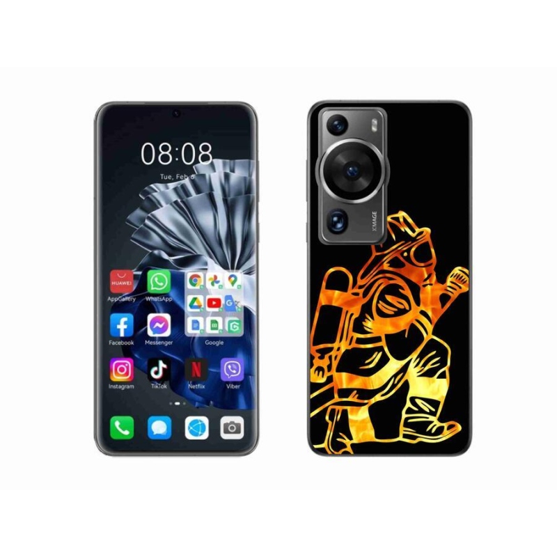 Zselés borítás mmCase a Huawei P60 Pro - tűzoltóhoz 1