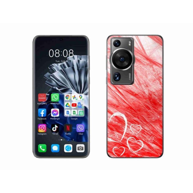 Gél borítás mmCase a Huawei P60 Pro készülékhez - szív