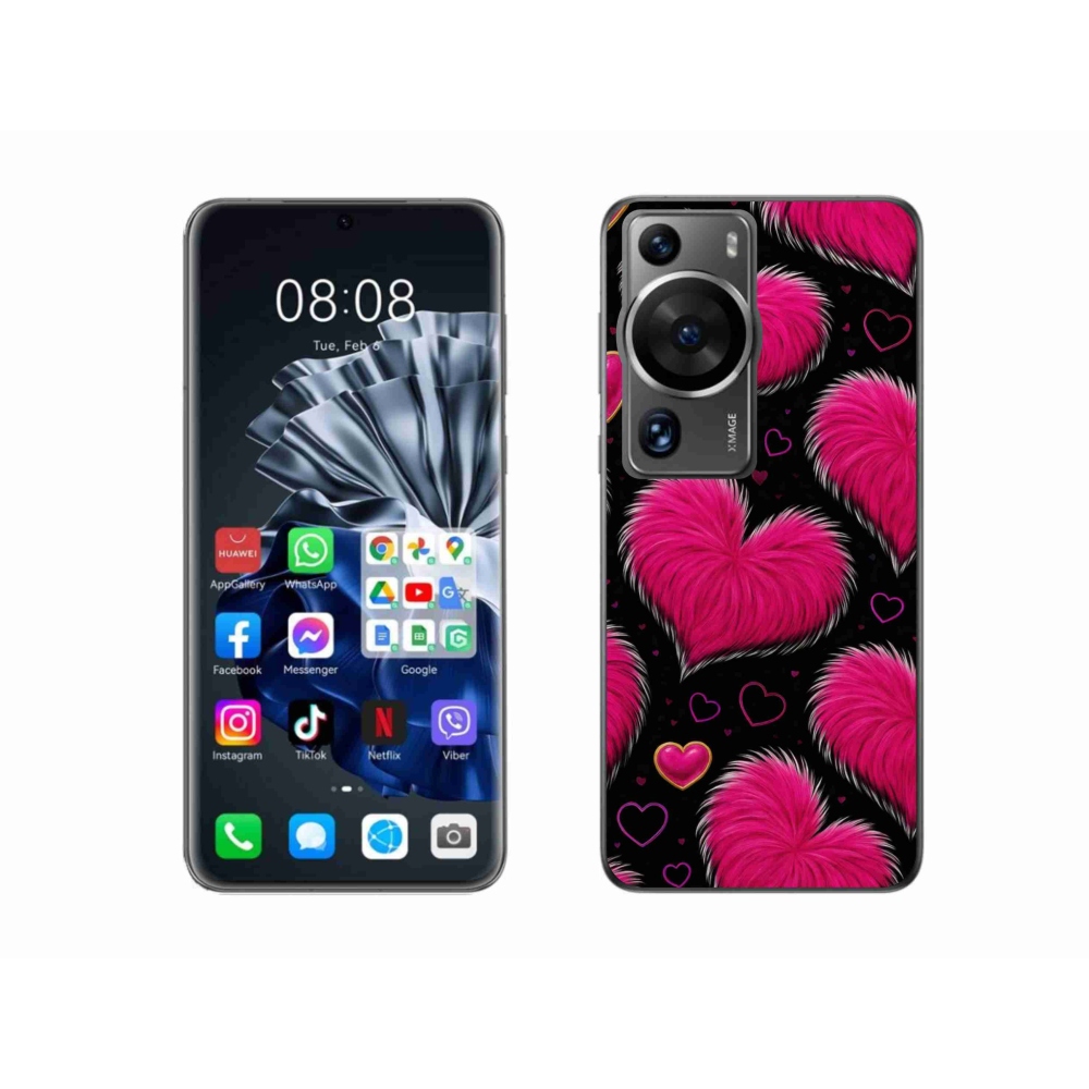 Gél borítás mmCase a Huawei P60 Pro készülékhez - puha szív