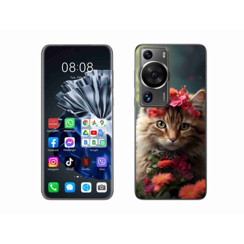 Gél borítás mmCase a Huawei P60 Pro készülékhez - hercegnői szállítás