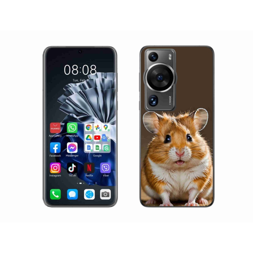 Zselés borítás mmCase a Huawei P60 Pro készülékhez - hörcsög