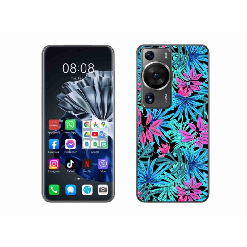 Gél borítás mmCase a Huawei P60 Pro készülékhez - virágok 3