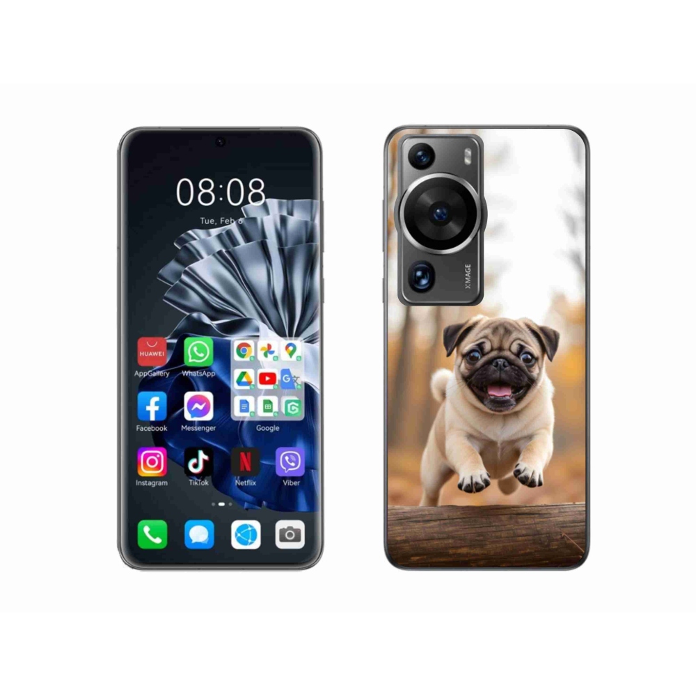 Gél borítás mmCase a Huawei P60 Pro készülékhez - mopsz 2