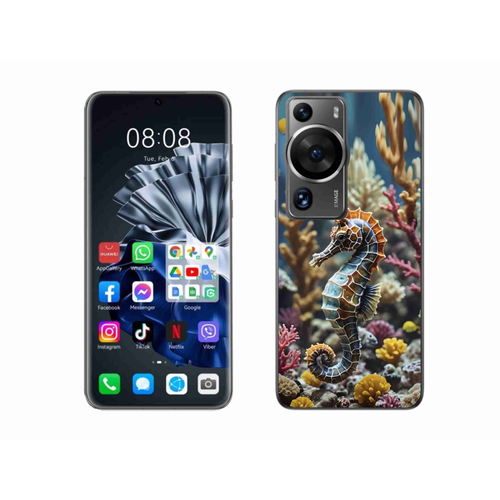 mmCase gél tok a Huawei P60 Pro-hoz – tengeri csikóhal 2