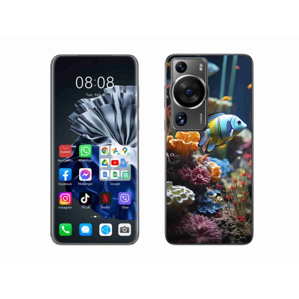 Gél borítás mmCase a Huawei P60 Pro készülékhez - Sea World 5