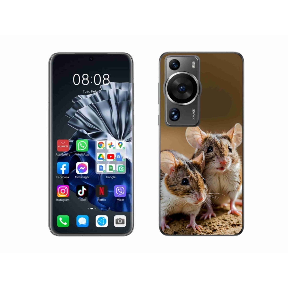 mmCase gél tok a Huawei P60 Pro-hoz – egérpár