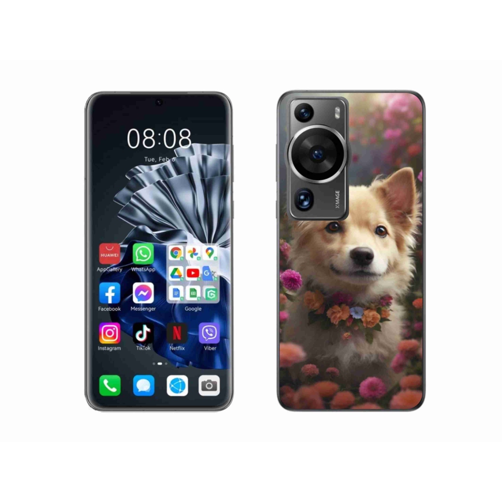 Zselés borítás mmCase a Huawei P60 Pro készülékhez - német fűszeres