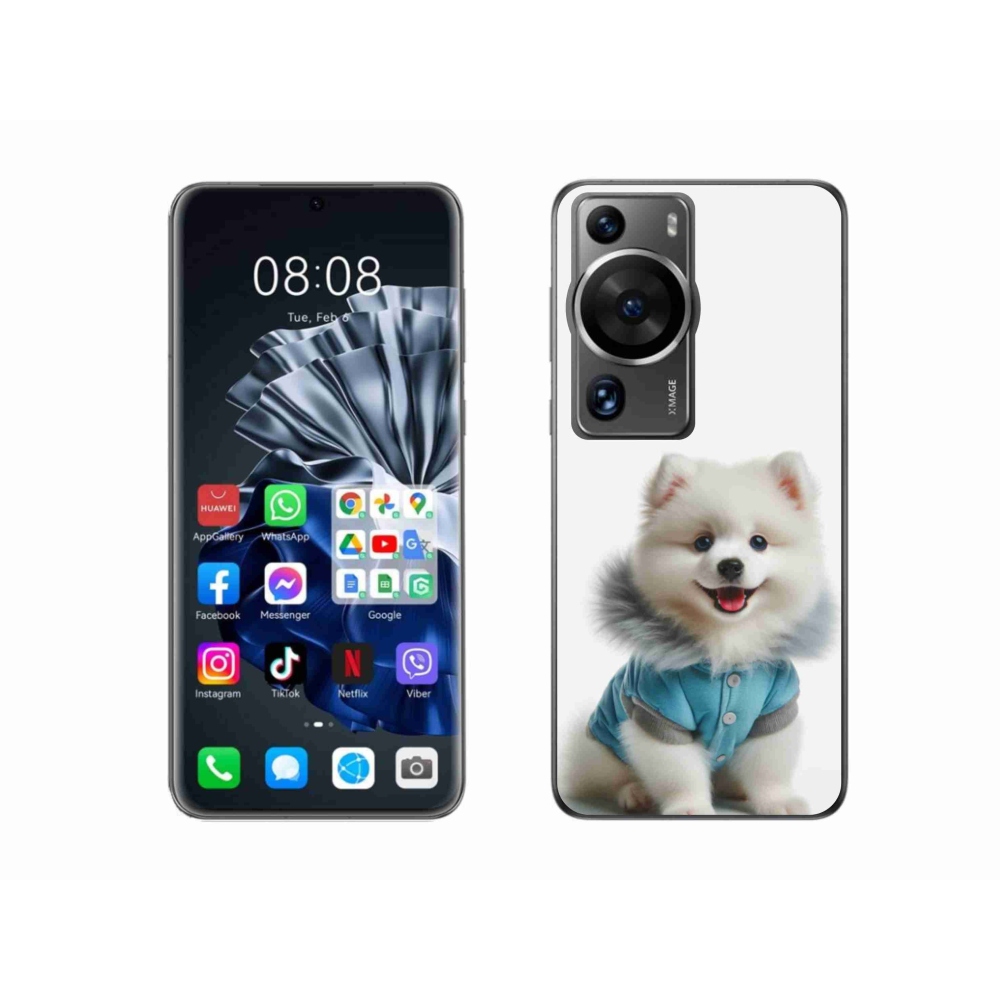Gél borítás mmCase a Huawei P60 Pro készülékhez - pomerániai