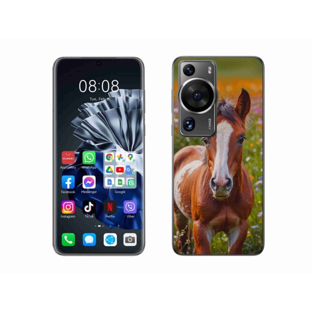 mmCase gél tok a Huawei P60 Pro-hoz – aranyos csikó