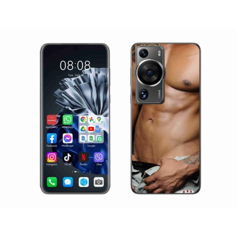 Gél borítás mmCase a Huawei P60 Pro-hoz - szexi férfi