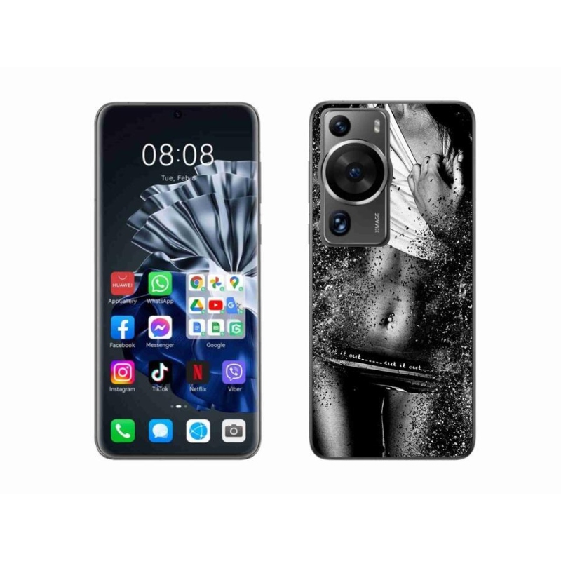 Gél borítás mmCase a Huawei P60 Pro-hoz - szexi nő 1