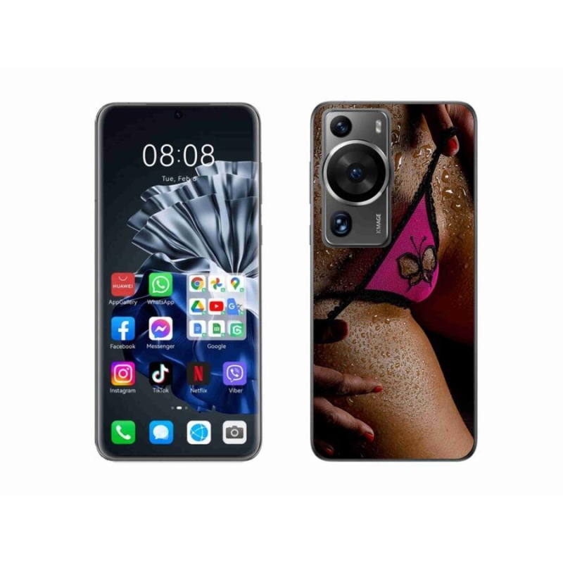 Gél borítás mmCase a Huawei P60 Pro-hoz - szexi nő