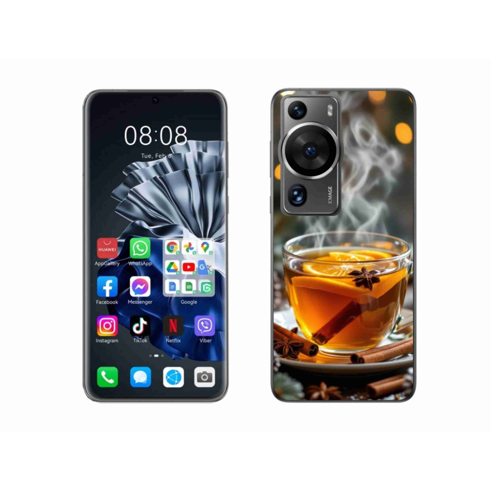 Gél borítás mmCase a Huawei P60 Pro készülékhez - karácsonyi puncs
